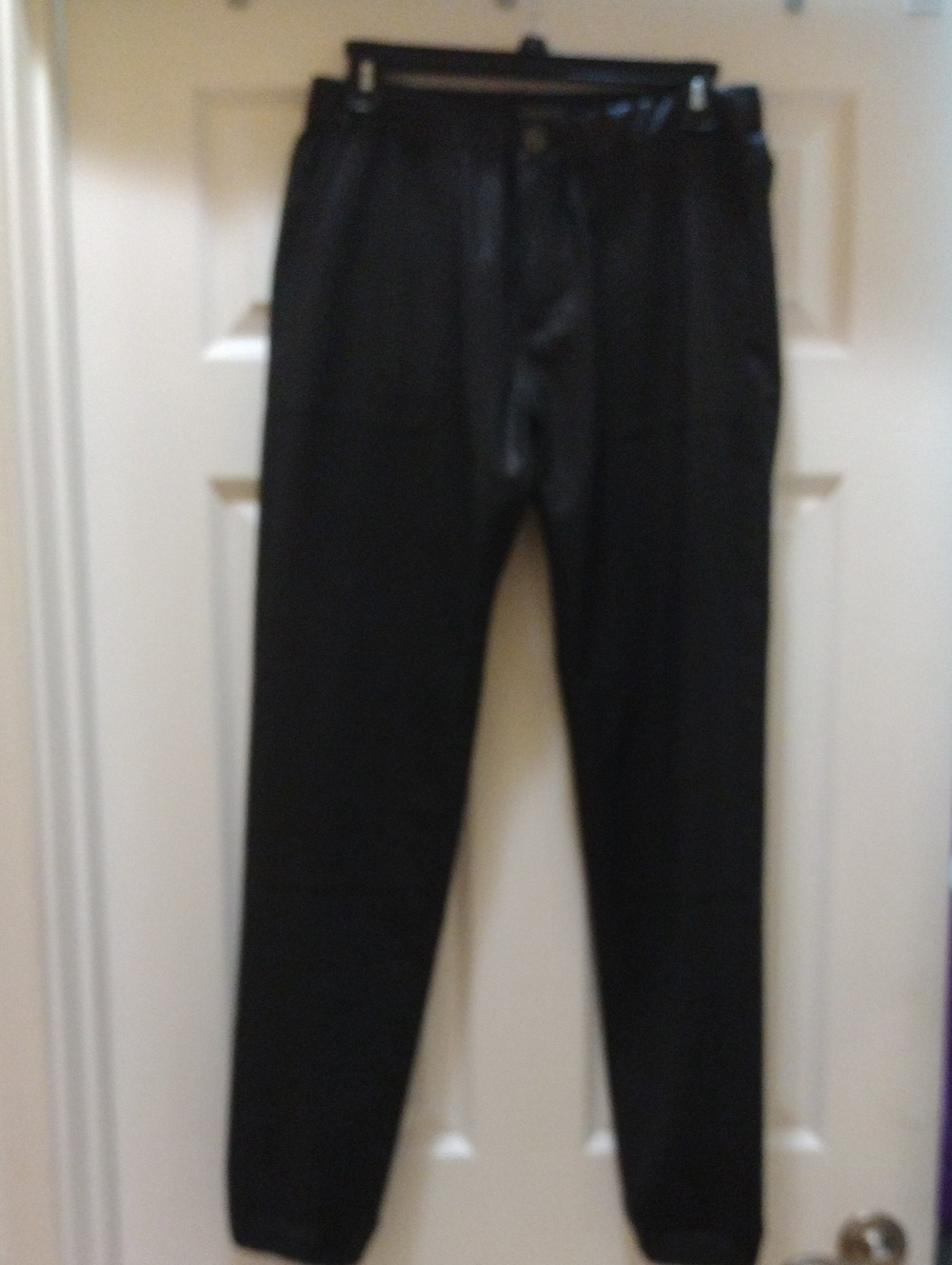 Greywire Coated Black Jeans